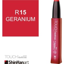 Shinhan Art Touch Ink Alkol Bazlı Mürekkep 20ML R15 Geranium