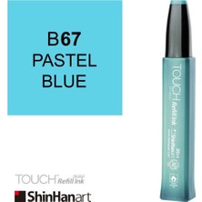 Shinhan Art Touch Ink Alkol Bazlı Mürekkep 20ML B67 Pastel Blue