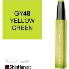 Shinhan Art Touch Ink Alkol Bazlı Mürekkep 20ML GY48 Yellow Green