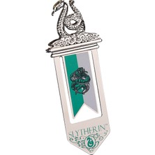 Vipfancy Shop Vipfancyshop Harry Potter Slytherin Kitap Ayracı Harry Potter Üç Boyutlu Metal Kitap Ayracı (Yurt Dışından)