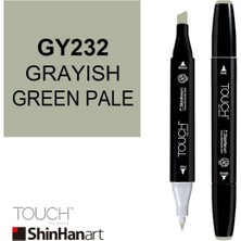 Shinhan Art Art Touch Twin Marker GY232 Grayish Green Pale