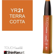 Shinhan Art Touch Ink Alkol Bazlı Mürekkep 20ML YR21 Terra Cotta