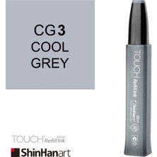 Shinhan Art Touch Ink Alkol Bazlı Mürekkep 20ML Cg3 Cool Grey