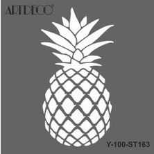 Artdeco Stencil 30x30cm Ananas 163