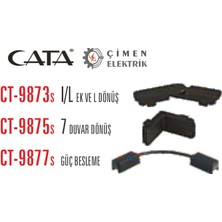 Cata Ct 9875 Magnetıc Ray Ek Parçası Siyah