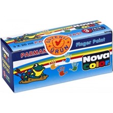 Nova Color Parmak Boyası 3 Lu Nc-137