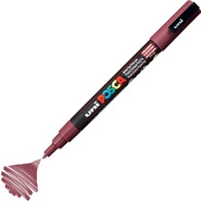Uni Posca Marker Pc-3m Fine 0.9-1.3 mm Red Wine