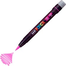 Uni Posca Marker PCF-350 Brush 0.1-10 mm Pink