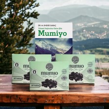 Mumio Mumiyo(Shilajit) İçeren Takviye Edici Gıda 3'lü 90 Tablet - Yüksek Dağlardan Gelen Şifa Mumiyo - M. Ender Saraç