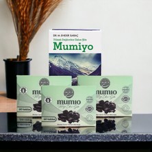 Mumio Mumiyo(Shilajit) İçeren Takviye Edici Gıda 3'lü 90 Tablet - Yüksek Dağlardan Gelen Şifa Mumiyo - M. Ender Saraç