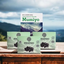 Mumio Mumiyo(Shilajit) İçeren Takviye Edici Gıda 3'lü 90 Tablet - Yüksek Dağlardan Gelen Şifa Mumiyo - M. Ender Saraç