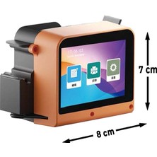 QPrint Mini El Tipi Inkjet Kodlama Makinesi Yazıcı Barkod Basma Makinası IP65