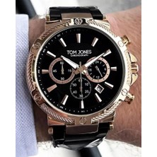 Tom Jones TJ-1208.05 Orjinal Metal Kordon Erkek Kol Saati