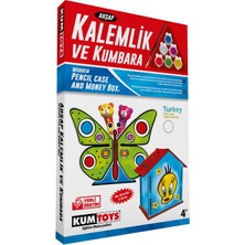 Kumtoys Ahşap Kalemlik Ve Kumbara