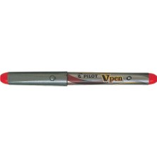 Pilot Dolma Kalem V-Pen Silver Kırmızı Svp-4m-R