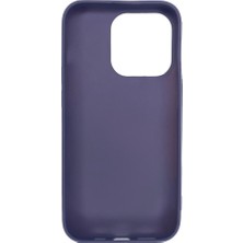 iPhone 14 Pro Mor Yumuşak Silikon Kılıf