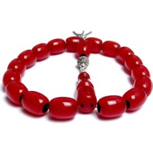 Tesbih Rüyası Mükemmel Renk Efe Maskot Sıkma Kehribar Tesbih