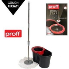 proff Turbo Star Black Edition Döner Başlıklı Temizlik Seti FMA001125