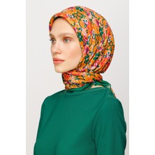 Mooncorn Daisy Desen Dijital Soft Eşarp