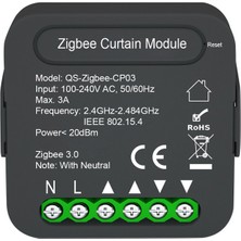 Lepmerk QS-ZIGBEE-CP03 Tuya Zigbee Akıllı Perde Anahtar Modülü (Yurt Dışından)