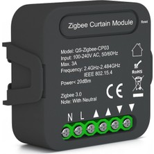 Lepmerk QS-ZIGBEE-CP03 Tuya Zigbee Akıllı Perde Anahtar Modülü (Yurt Dışından)