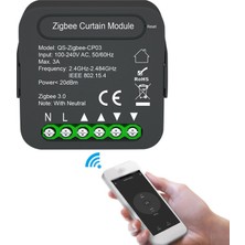 Lepmerk QS-ZIGBEE-CP03 Tuya Zigbee Akıllı Perde Anahtar Modülü (Yurt Dışından)