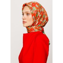 Mooncorn Daisy Desen Dijital Soft Eşarp