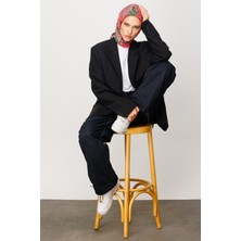 Mooncorn Floral Desen Dijital Soft Eşarp