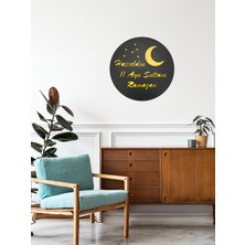 Capella Wood Works Duvar Süsü Hoş Geldin 11 Ayın Sultanı Ramazan