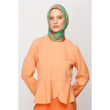 Mooncorn Floral Desen Dijital Soft Eşarp