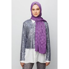 Mooncorn Dama Desen Ipeksi Jakar Şal
