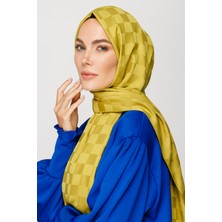 Mooncorn Dama Desen Ipeksi Jakar Şal