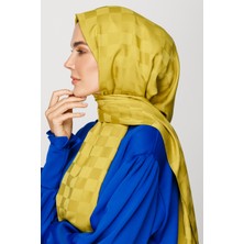 Mooncorn Dama Desen Ipeksi Jakar Şal
