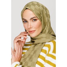 Mooncorn Dama Desen Ipeksi Jakar Şal