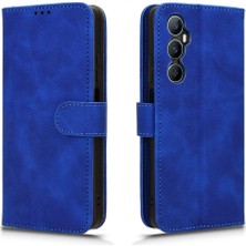 SZY Market Realme C65 4g Deri Için Kılıf Folio Flip Case Kart Ekleme Tam (Yurt Dışından)