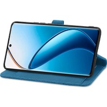 SZY Market Realme 12 Pro Iş Için Çok Renkli Cüzdan Flip Fermuar Tarzı Yuvası (Yurt Dışından)