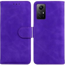 SZY Market Xiaomi Redmi Not 12S Için Flip Case Manyetik Premium Pu Deri Standı Kart (Yurt Dışından)