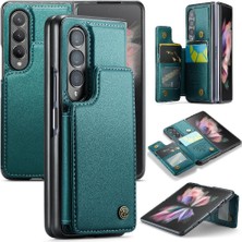 SZY Market Galaxy Z Fold 3 5g Rfıd Engelleme Kickstand Için Caseme Cüzdan Kılıf (Yurt Dışından)