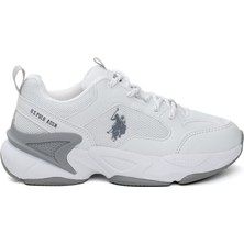 U.S. Polo Assn. Maybe Wmn 4fx Beyaz Sneaker Kadın Ayakkabı