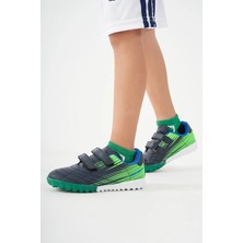 Cool Kids Ronaldo Lacivert Erkek Çocuk Halısaha Futbool Ayakkabısı