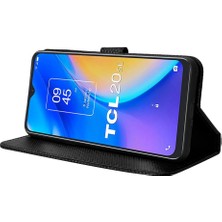 SZY Market Tcl 20SE Kart Tutucu Kickstand Kapak Manyetik Cüzdan Için Kılıf (Yurt Dışından)