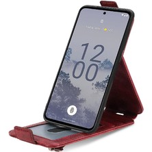 SZY Market Nokia X30 Için Kılıf Moda Tasarımı Zarif Iş Deri Kılıf Flip (Yurt Dışından)