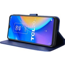 SZY Market Tcl 20SE Kart Tutucu Kickstand Kapak Manyetik Cüzdan Için Kılıf (Yurt Dışından)