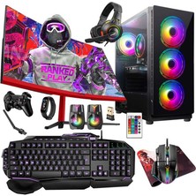 Turbox TX5271 I5 9400F 16GB Ram 512GB SSD 8gb RX580 23.6 Inç 100Hz Curved Oyuncu Masaüstü Bilgisayarı