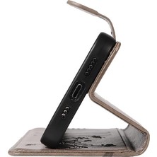 Bdt Shop Xiaomi Poco F5 ve Kart Yuvası El Çantası ile Yüksek Kaliteli Deri Kılıf (Yurt Dışından)