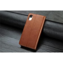 Bdt Shop IPhone Xr Için Kılıf Deri Kılıf Moda Tasarım Cüzdan Fonksiyonu Kapak Çevirin (Yurt Dışından)