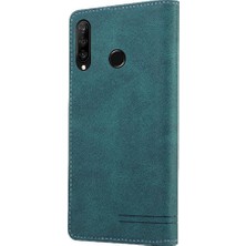 Bdt Shop Huawei P30 Lite Için Kılıf/nova 4e Premium Deri Premium Deri Iki (Yurt Dışından)