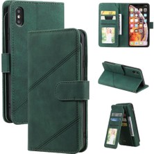 Bdt Shop IPhone Xs Max Cüzdan Flip Folio Manyetik Pu Deri Bileklik (Yurt Dışından)