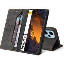 Bdt Shop Xiaomi Poco F5 5g Için Iki Kart Yuvaları Premium Deri Kickstand (Yurt Dışından)