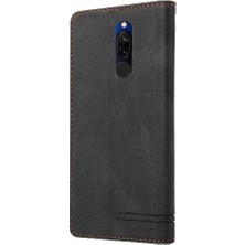 Bdt Shop Xiaomi Redmi 8 Kickstand Premium Deri Premium Deri Iki (Yurt Dışından)